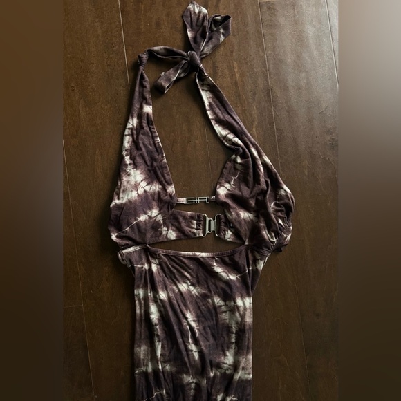 SOLD OUT I.AM.GIA Evie Dress - Tan/Tie Dye | Size M - Picture 3 of 7